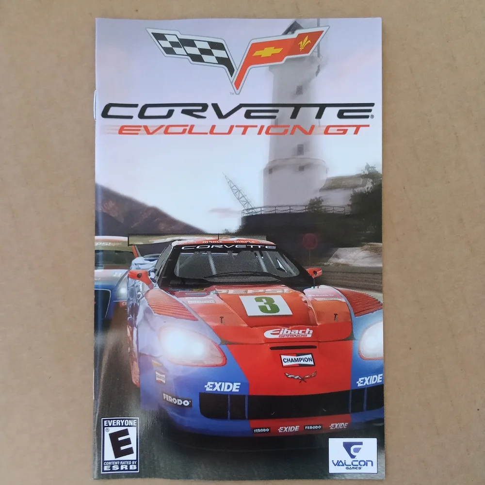 PS2 Corvette Evolution GT for PlayStation 2 Car Racing Video Game